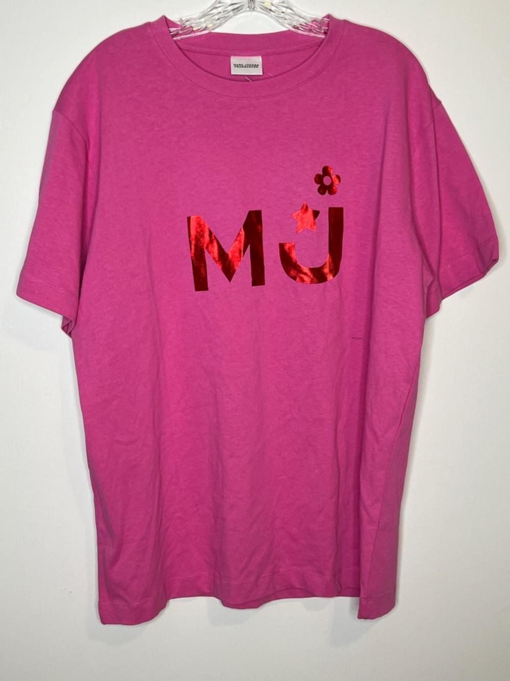 Marc Jacobs fragrances Pink shirt size Large New no tags
